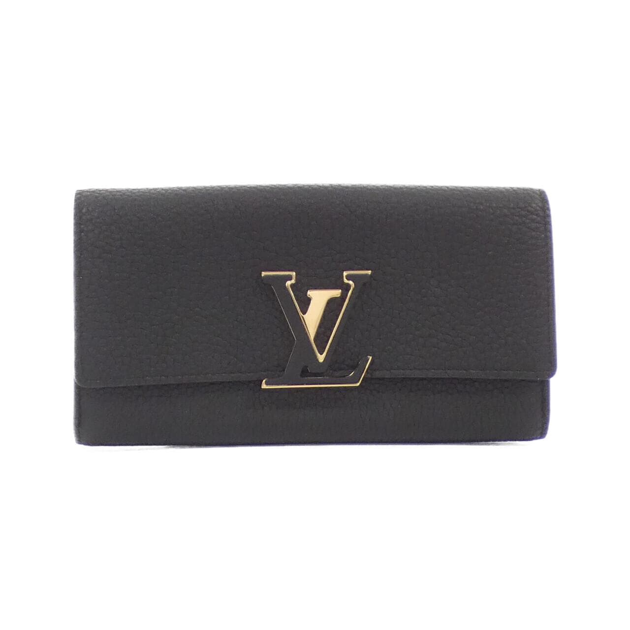 LOUIS VUITTON Taurillon Portefeuille Capucines M61248 钱包