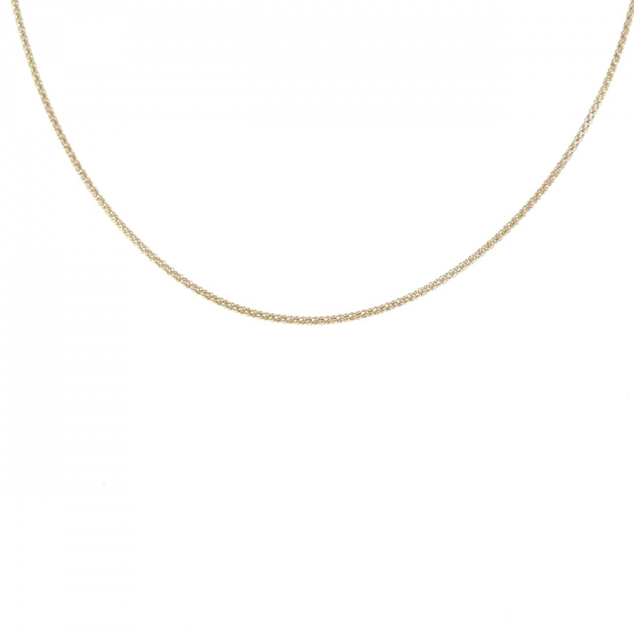 K18YG chain necklace