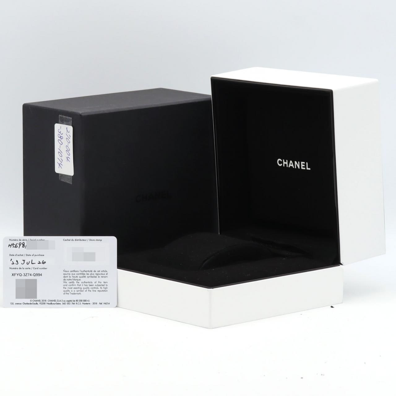 シャネル J12 33mmセラミック H5698 セラミック クォーツ