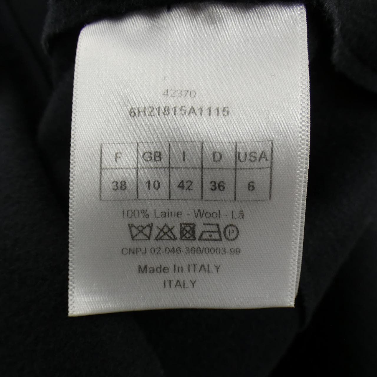 クリスチャンディオール CHRISTIAN DIOR 6H21815A1115 コート