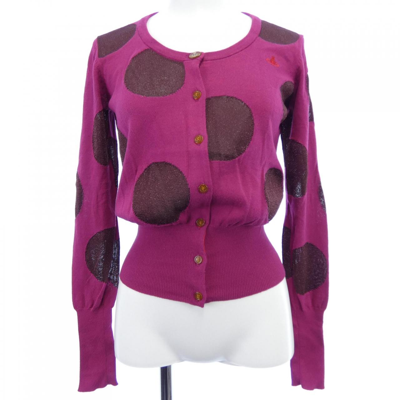 ヴィヴィアンウエストウッドレッド Vivienne Westwood RED LABEL 357-01-16049 カーディガン