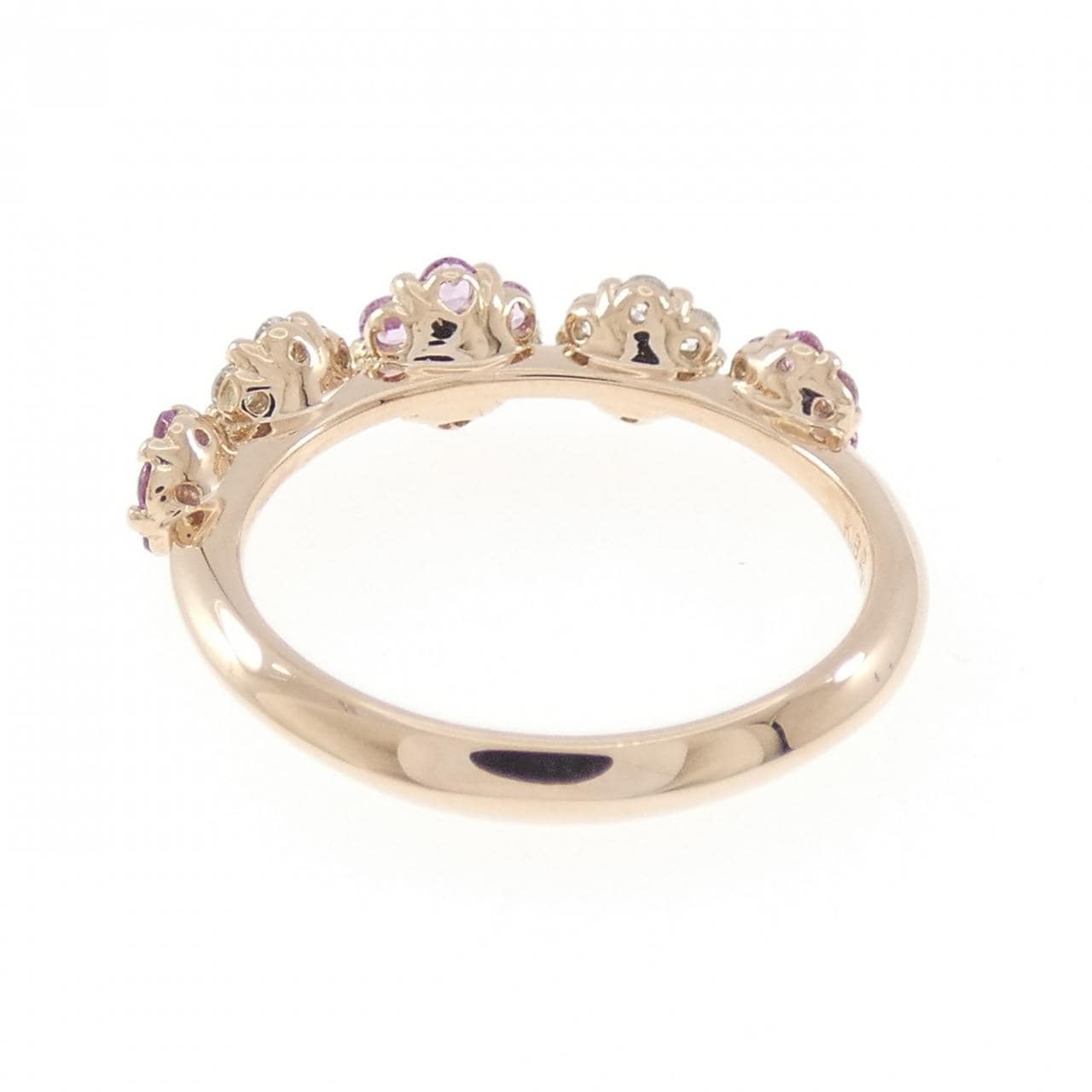 ポンテヴェキオ フラワー リング 0.28CT