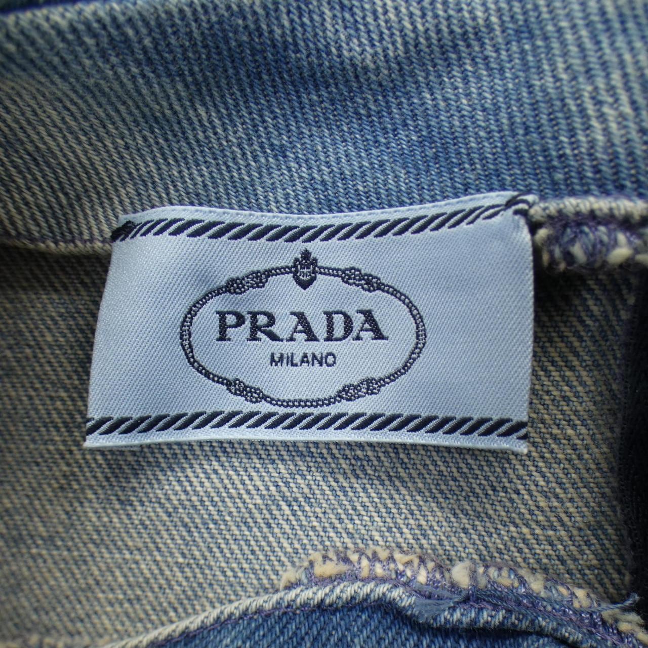 プラダ PRADA トライアングルロゴ GFA121 S212 1ZAB ワンピース