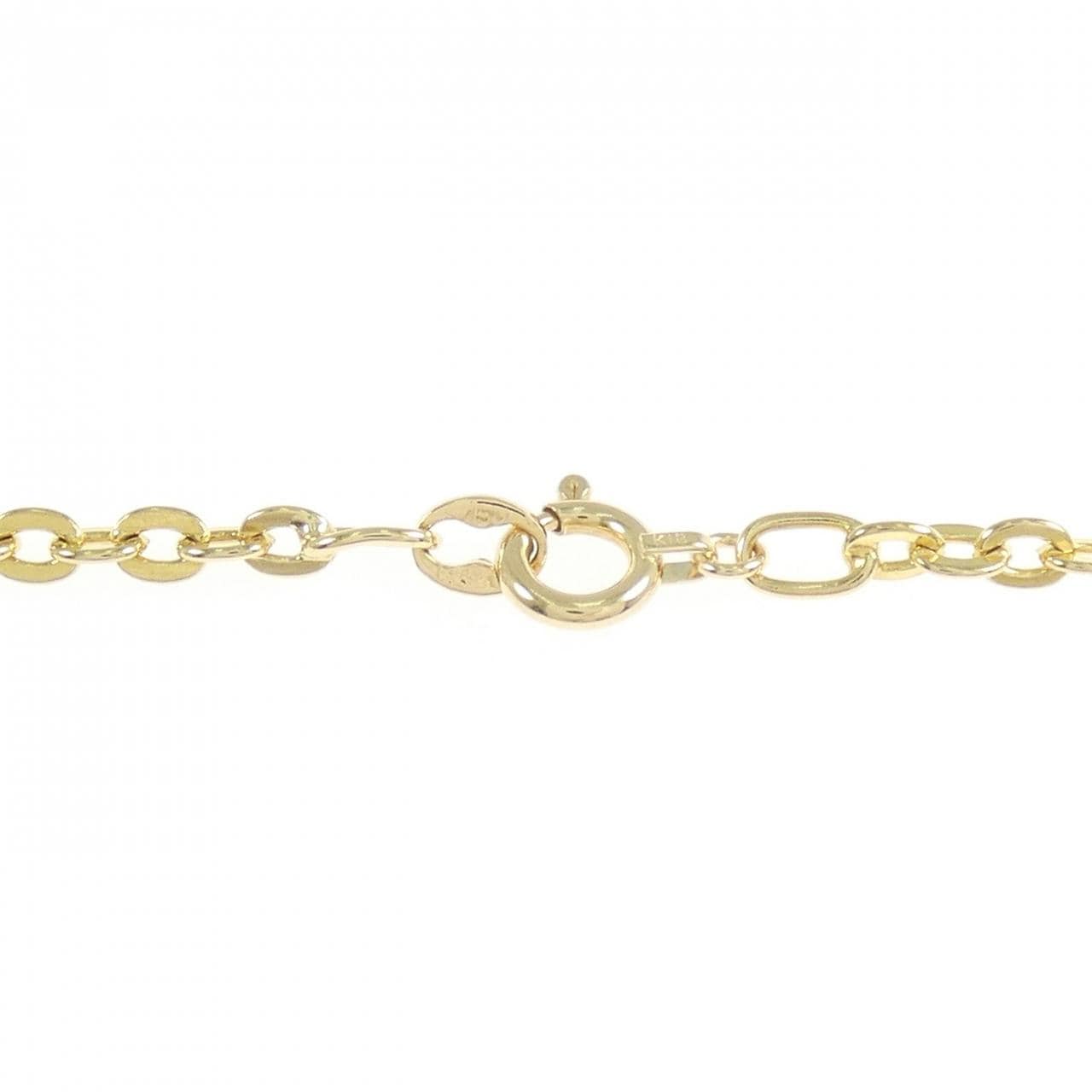 K18YG necklace