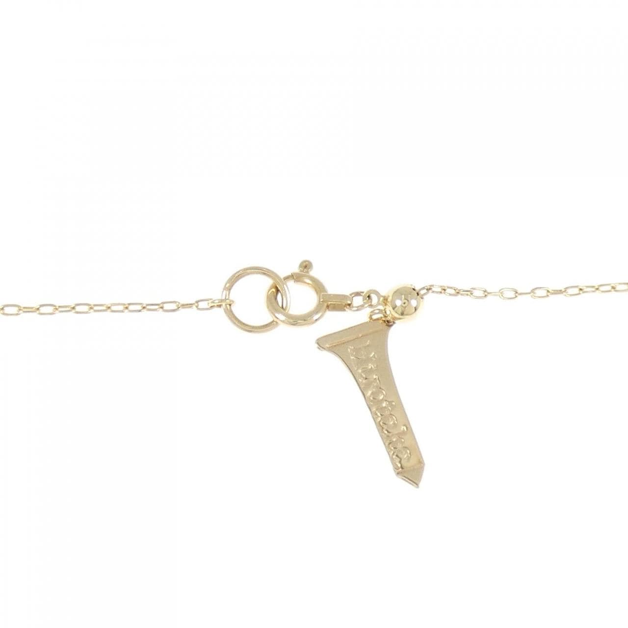 ヒロタカ トラペーズ ネックレス 0.03CT