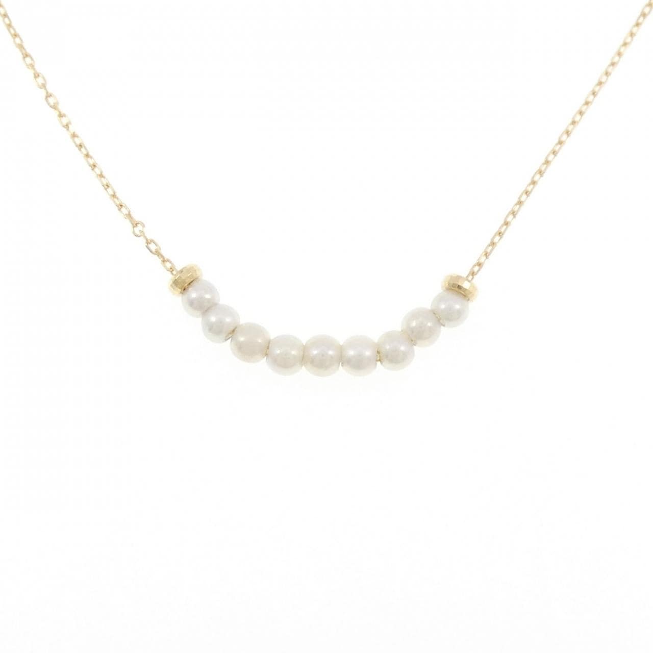 K18YG アコヤパール ネックレス