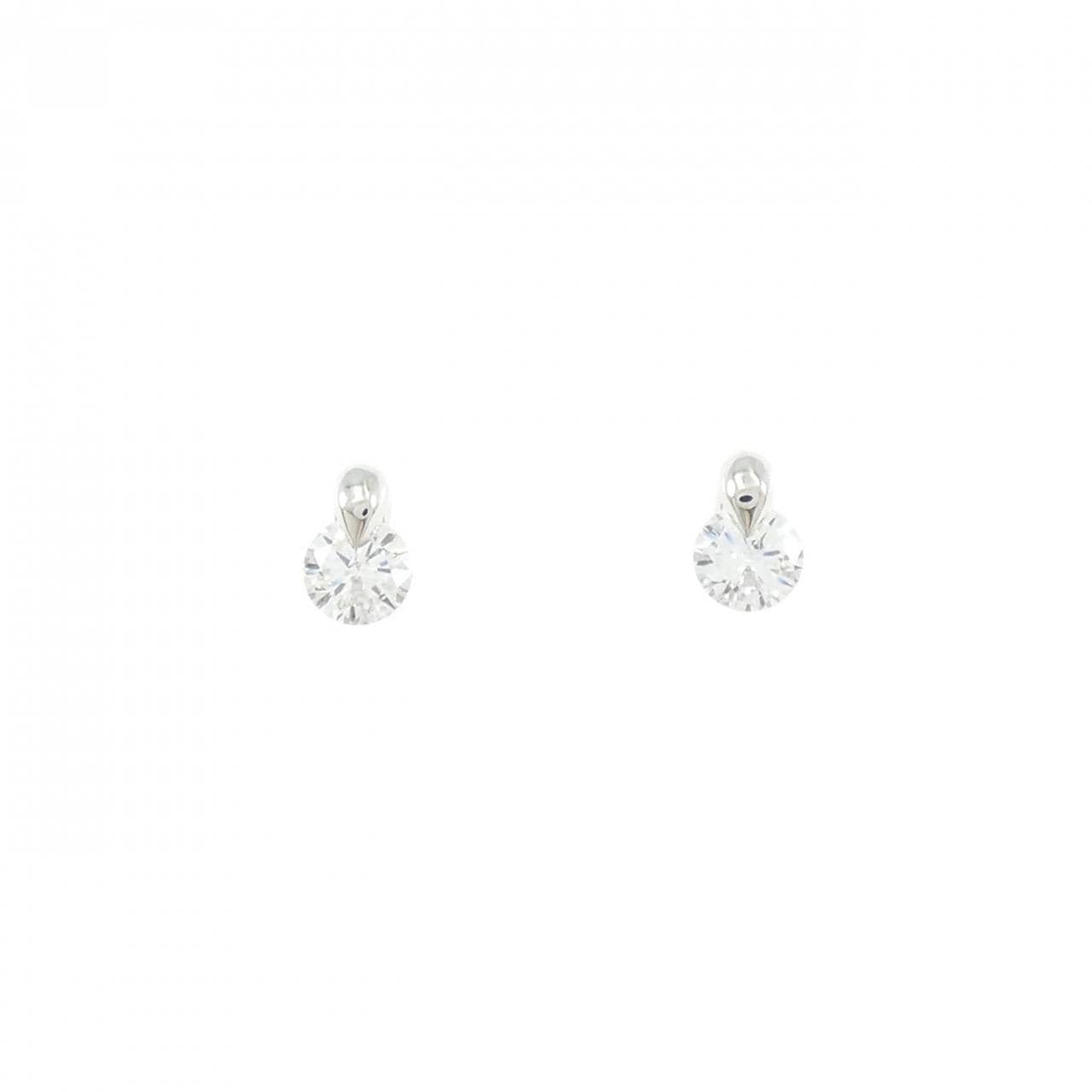 PT/PT900 ダイヤモンド ピアス 0.525CT