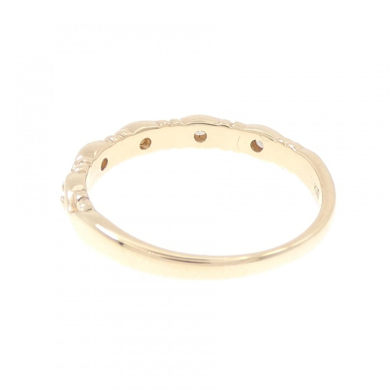 アガット ダイヤモンド リング 0.10CT