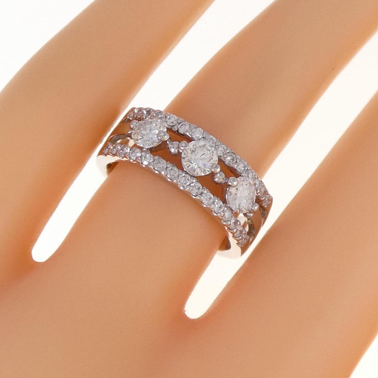 PT ダイヤモンド リング 1.02CT