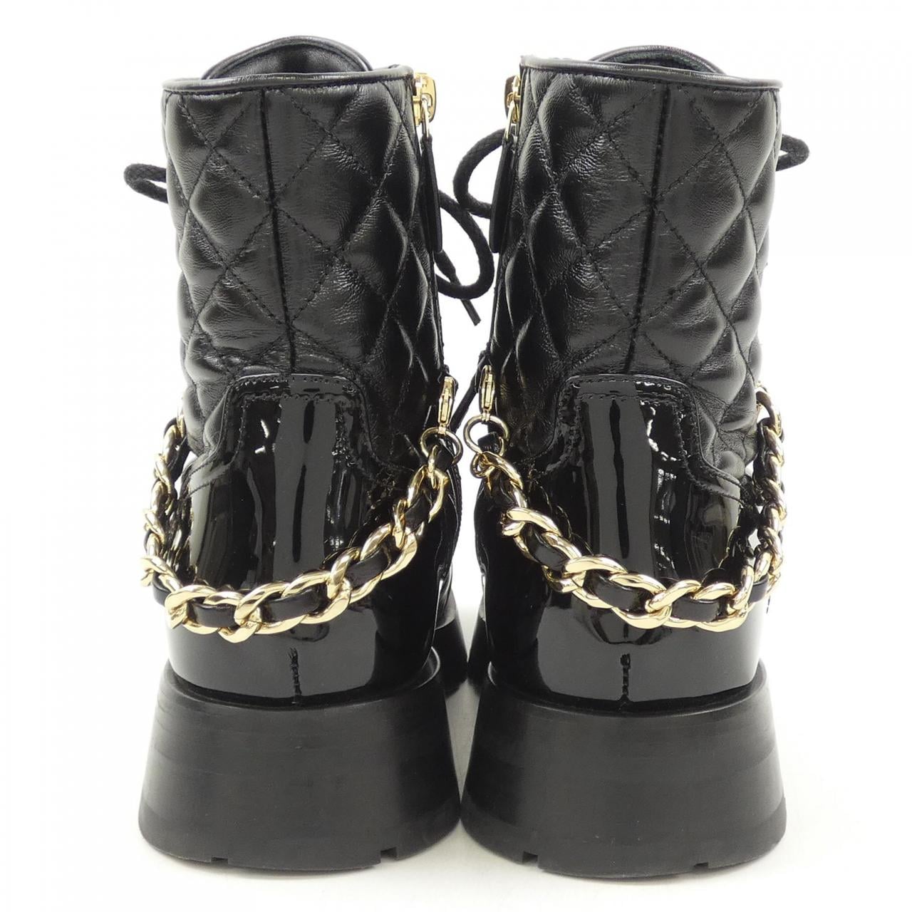 シャネル CHANEL レースアップ G39393Y56119 ブーツ