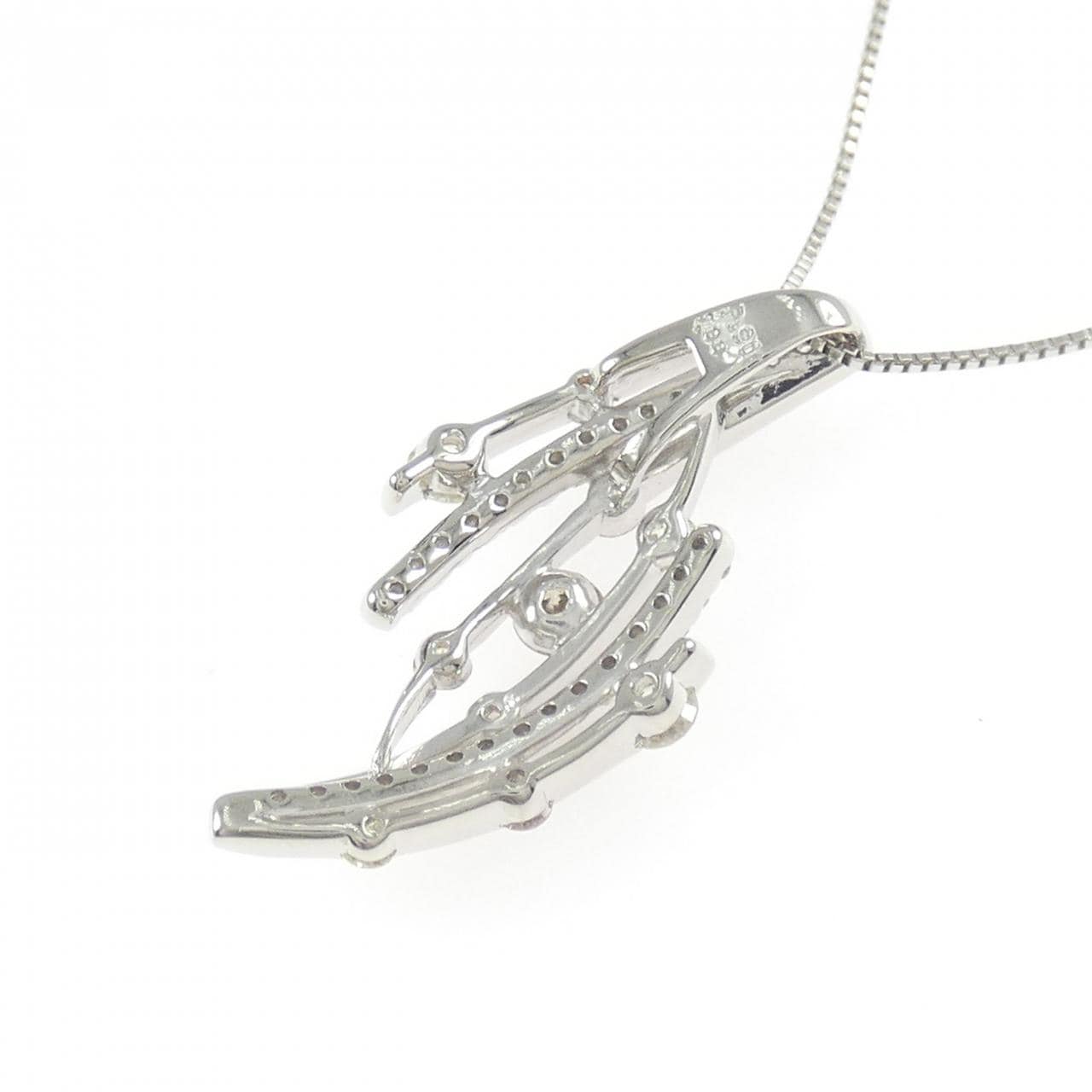 PT900/PT850 ダイヤモンド ネックレス 1.00CT