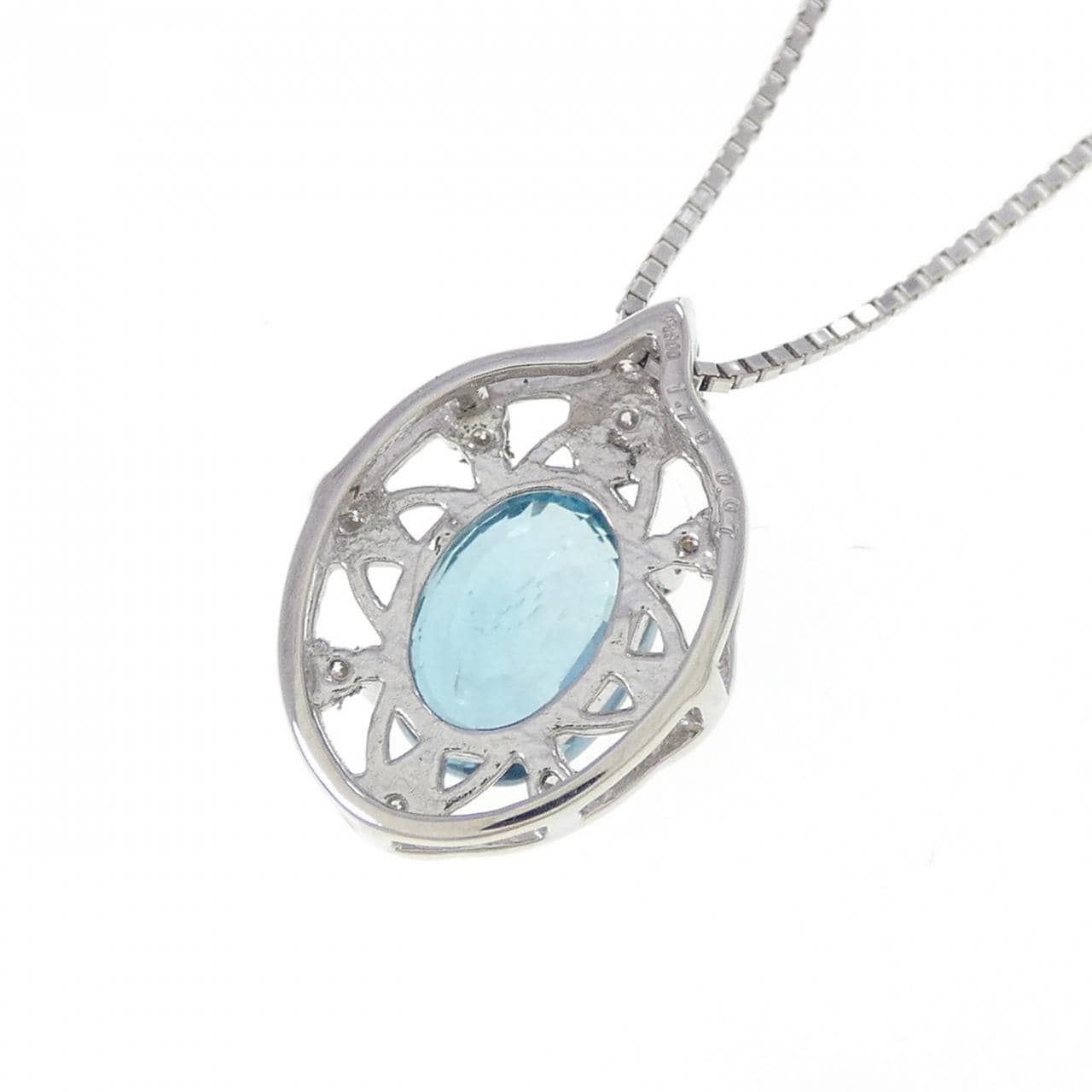 PT900/PT850 ジルコン ネックレス 1.70CT