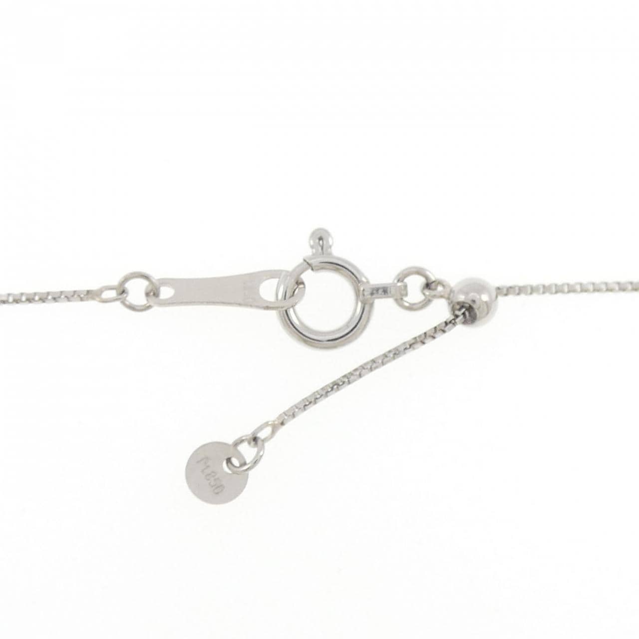 PT950/PT850 ダイヤモンド ネックレス 0.15CT