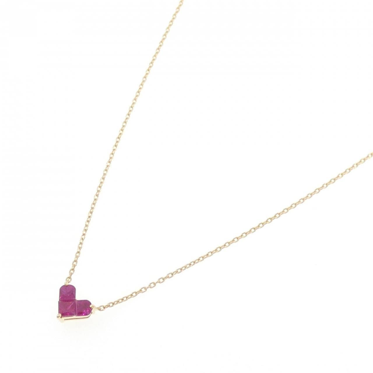 スタージュエリー ミステリアスハート 09年伊勢丹限定 ネックレス 0.50CT