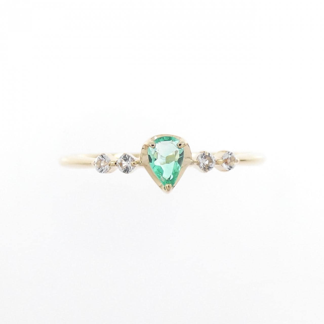 K10YG エメラルド リング