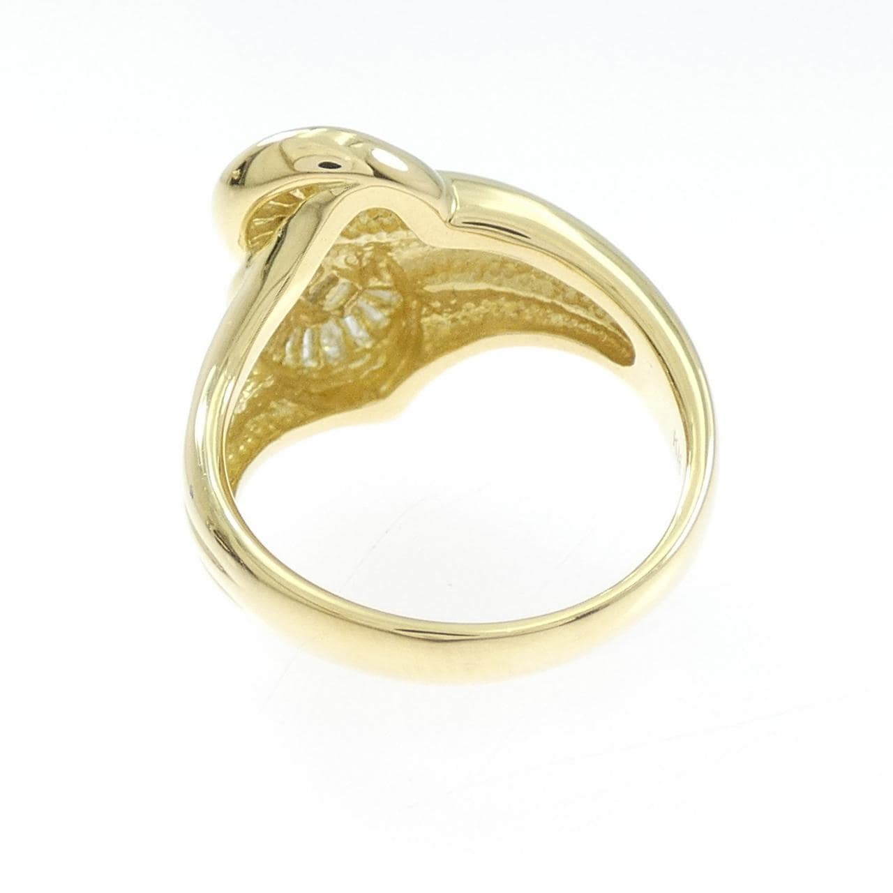 K18YG ダイヤモンド リング 0.30CT