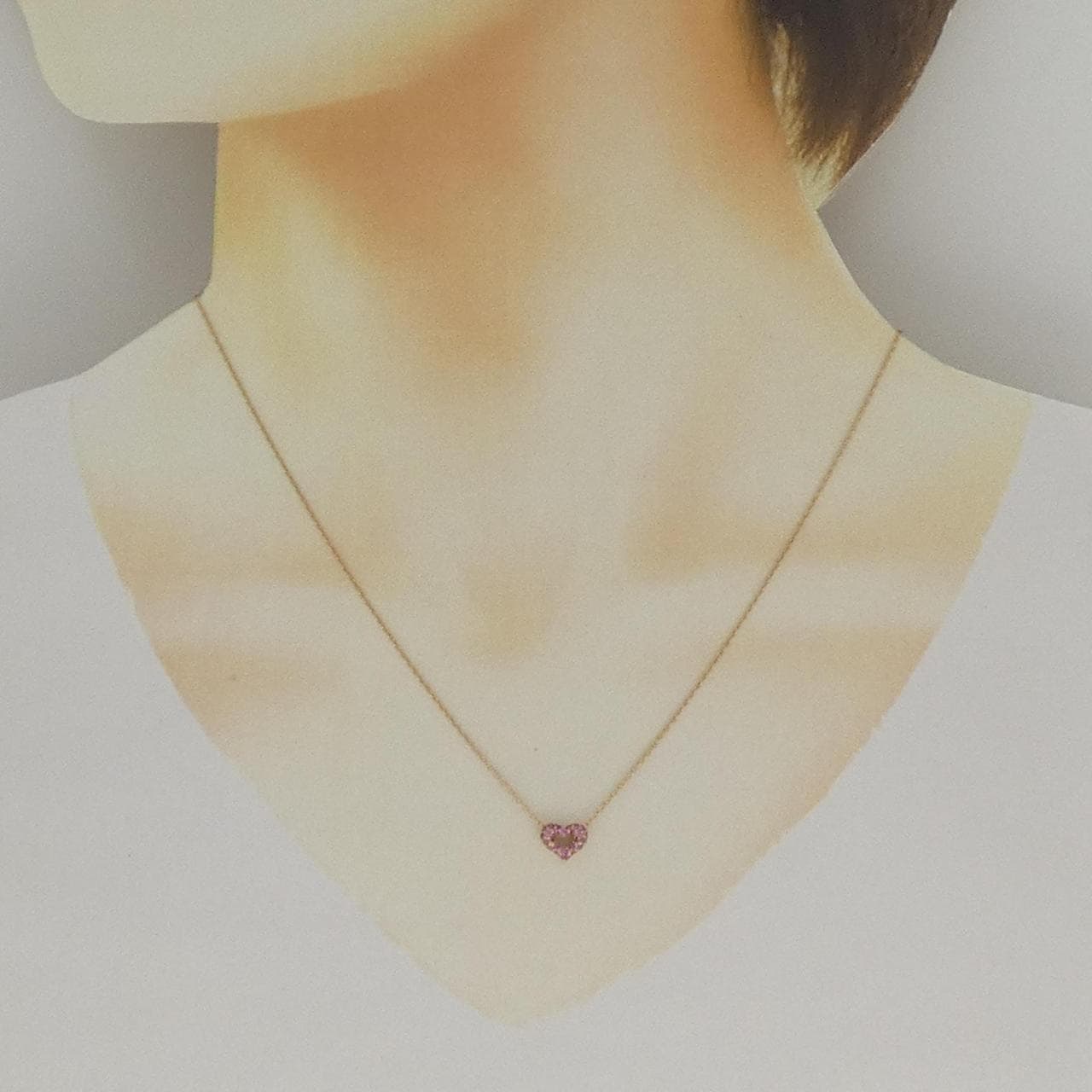 ポンテヴェキオ サファイヤ ネックレス 0.20CT