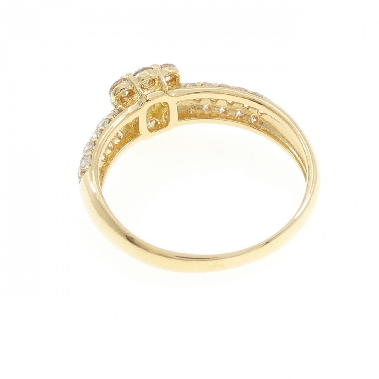 K18YG ダイヤモンド リング 0.16CT