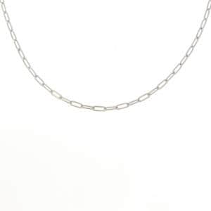 K18WG ネックレス