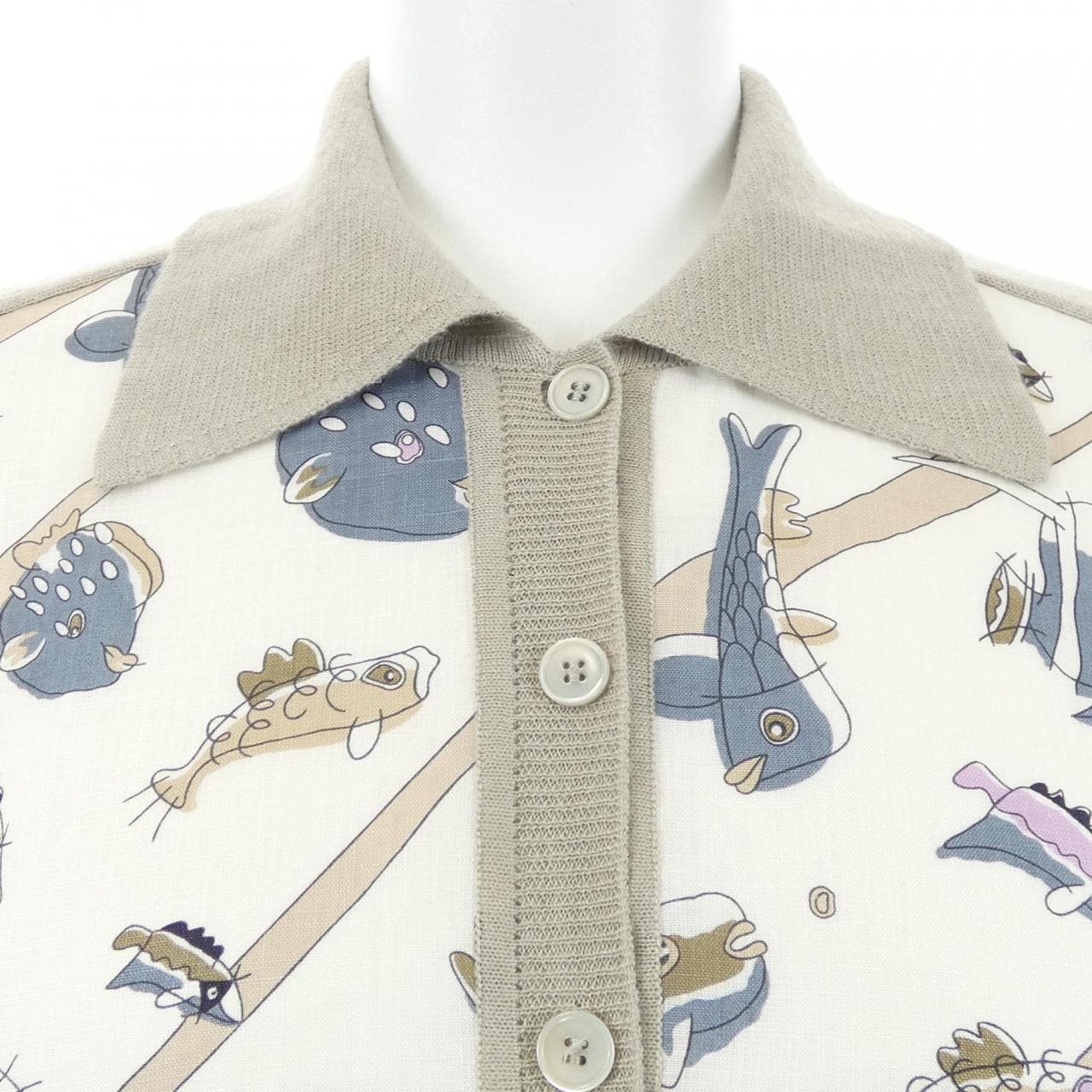 【ヴィンテージ】エルメス HERMES AU CLAIR DE LA MER トップス