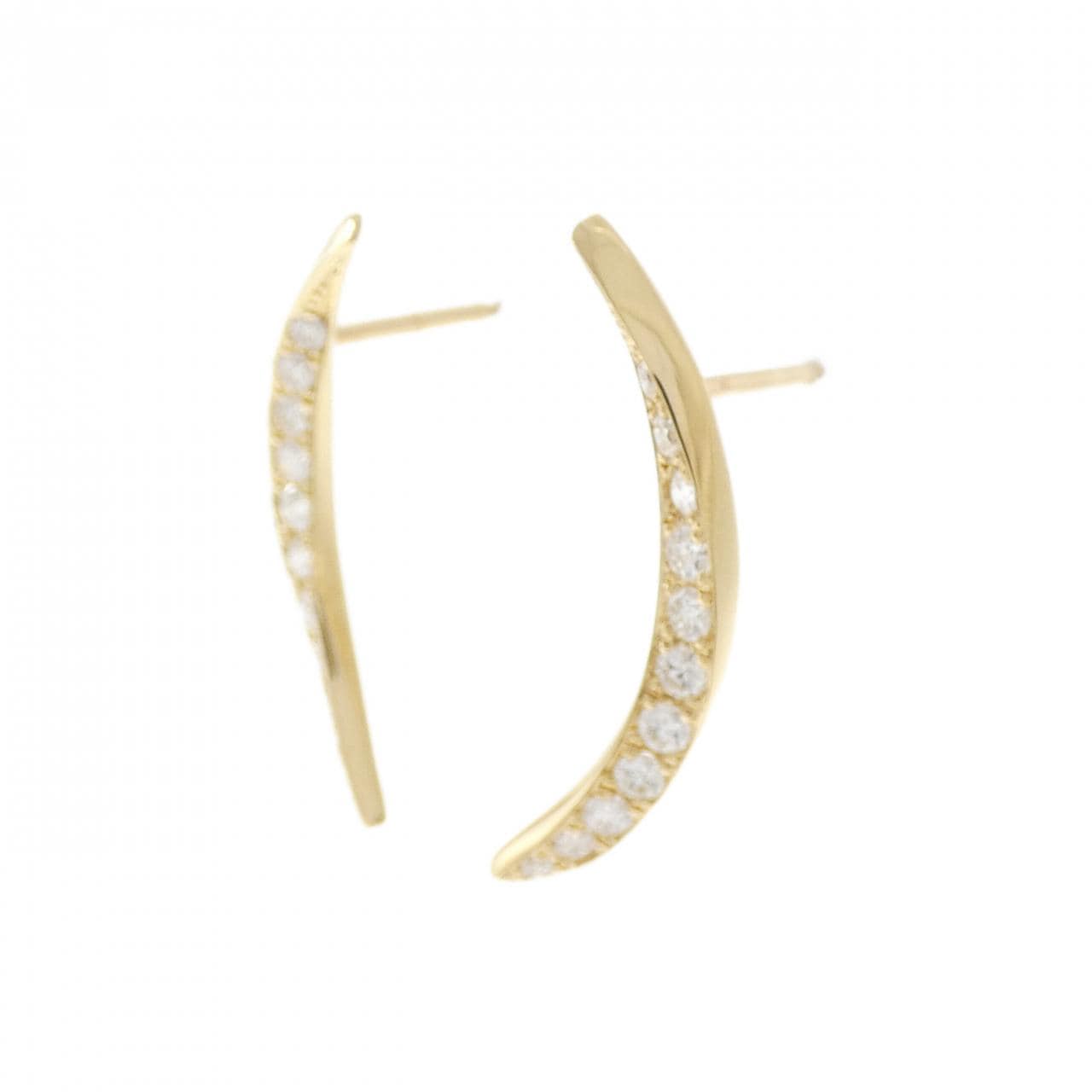 K18YG ダイヤモンド ピアス 0.50CT