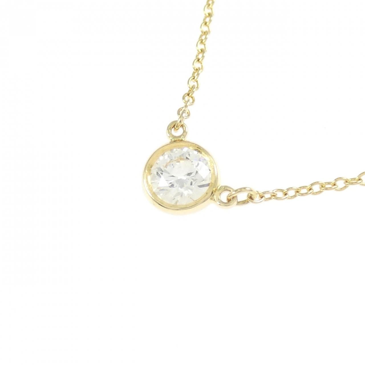 ティファニー バイザヤード ネックレス 0.29CT H VVS2 3EXT