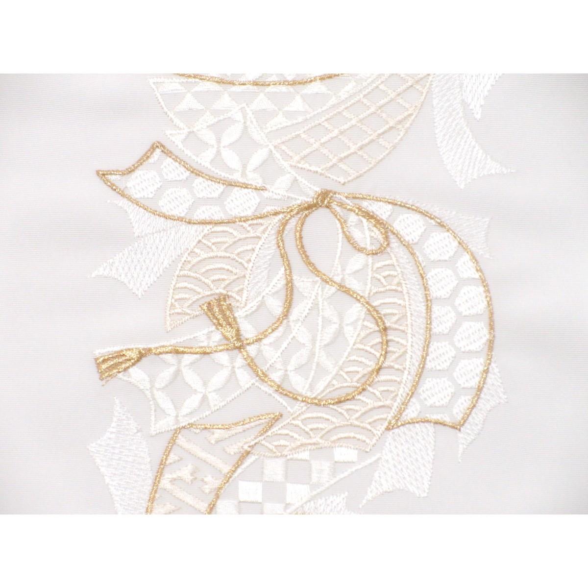 【新品】刺繍半衿
