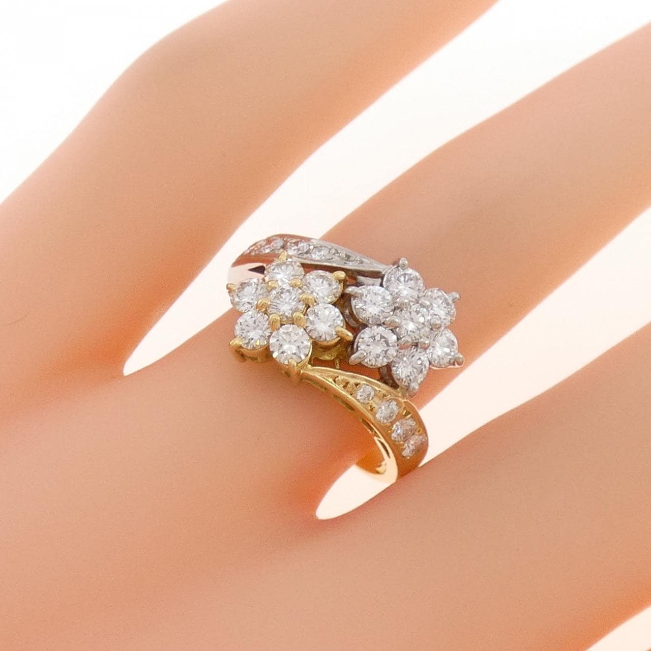 ミキモト ダイヤモンド リング 1.08CT