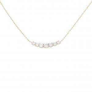 K18PG ダイヤモンド ネックレス 0.50CT