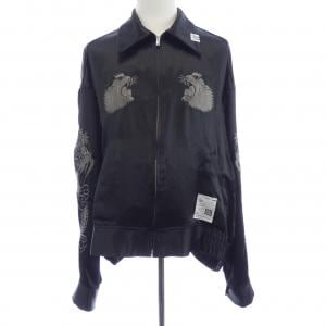 メゾンミハラヤスヒロ MAISON MIHARA YASUHI J14BL144 COLLARED SOUVENI スカジャン