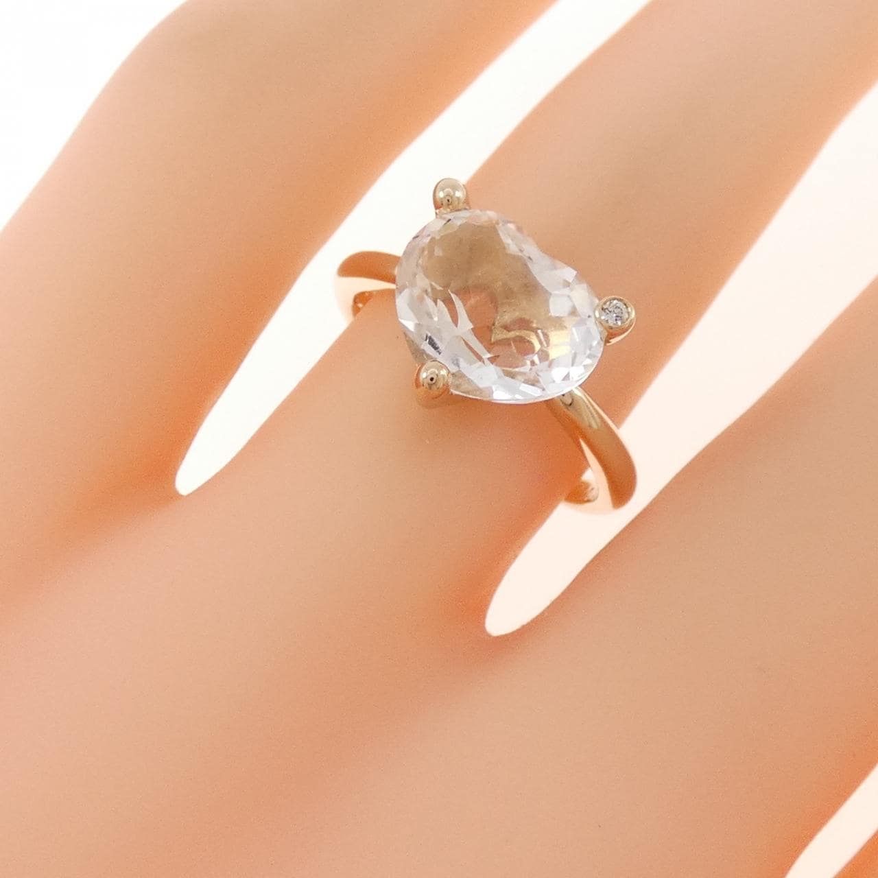 ポンテヴェキオ クオーツ リング 2.62CT