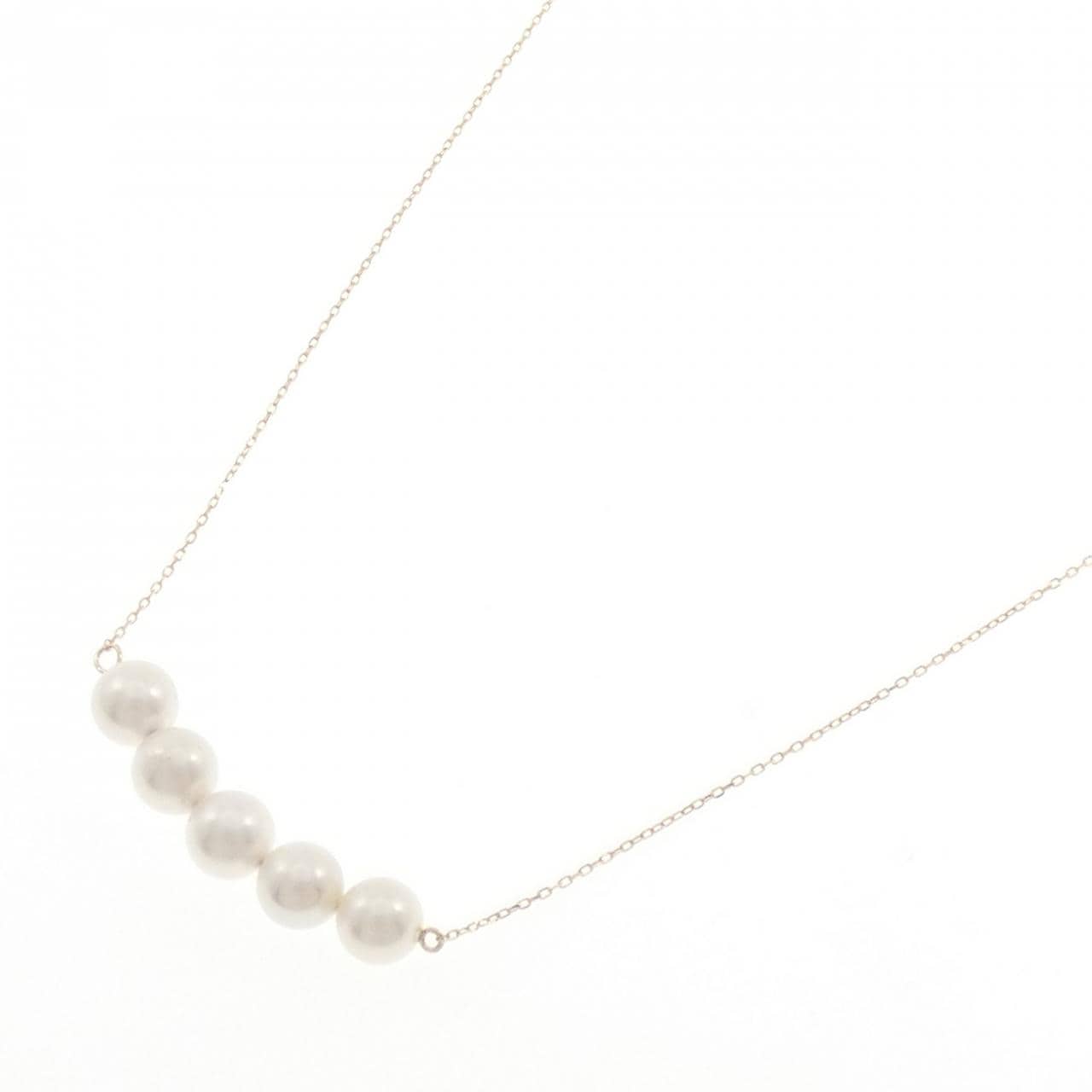 K18YG アコヤパール ネックレス