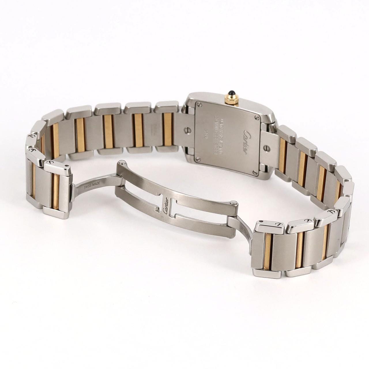 Cartier Tank Francaise SM 兩色 W51007Q4 SSxYG石英