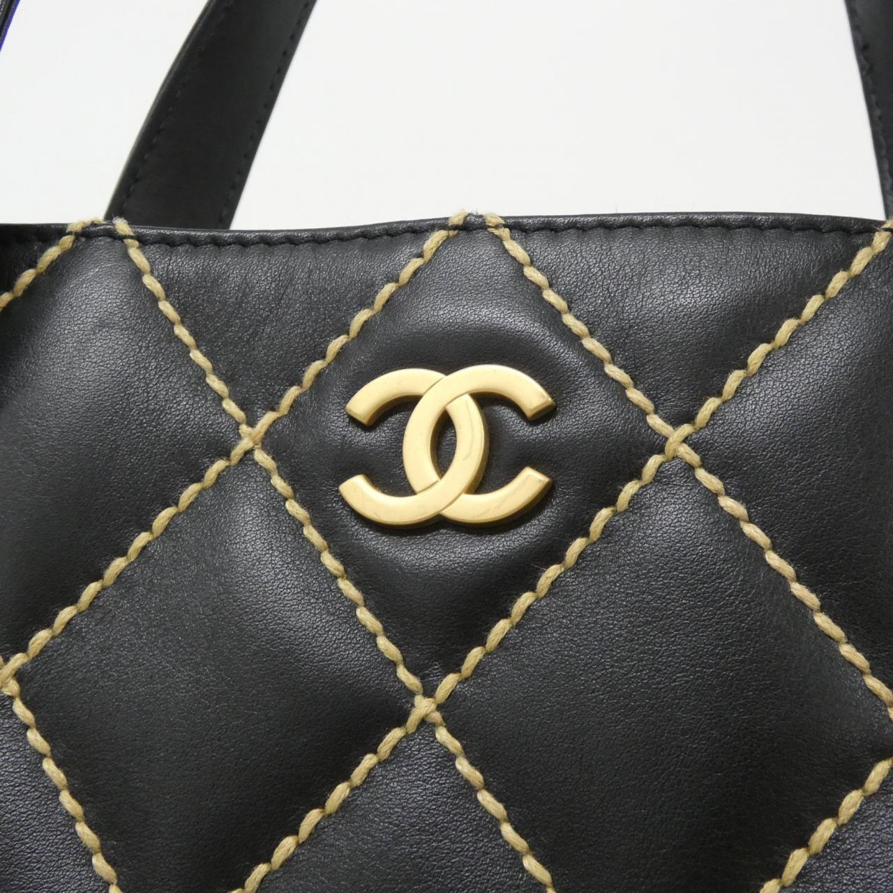 【ヴィンテージ】シャネル ワイルドステッチ ライン 18126 バッグ
