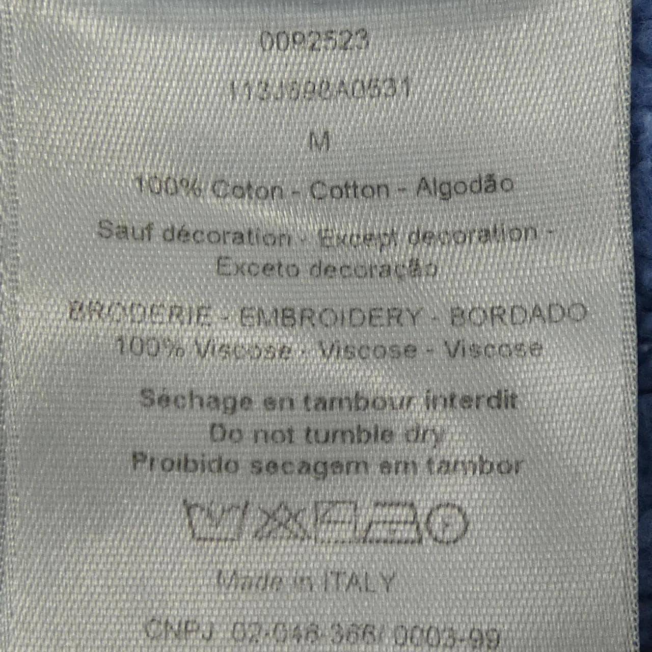 ディオール DIOR DIOR ESSENTIALS CD ICON スウェットシャツ 113J698A0531 パーカー