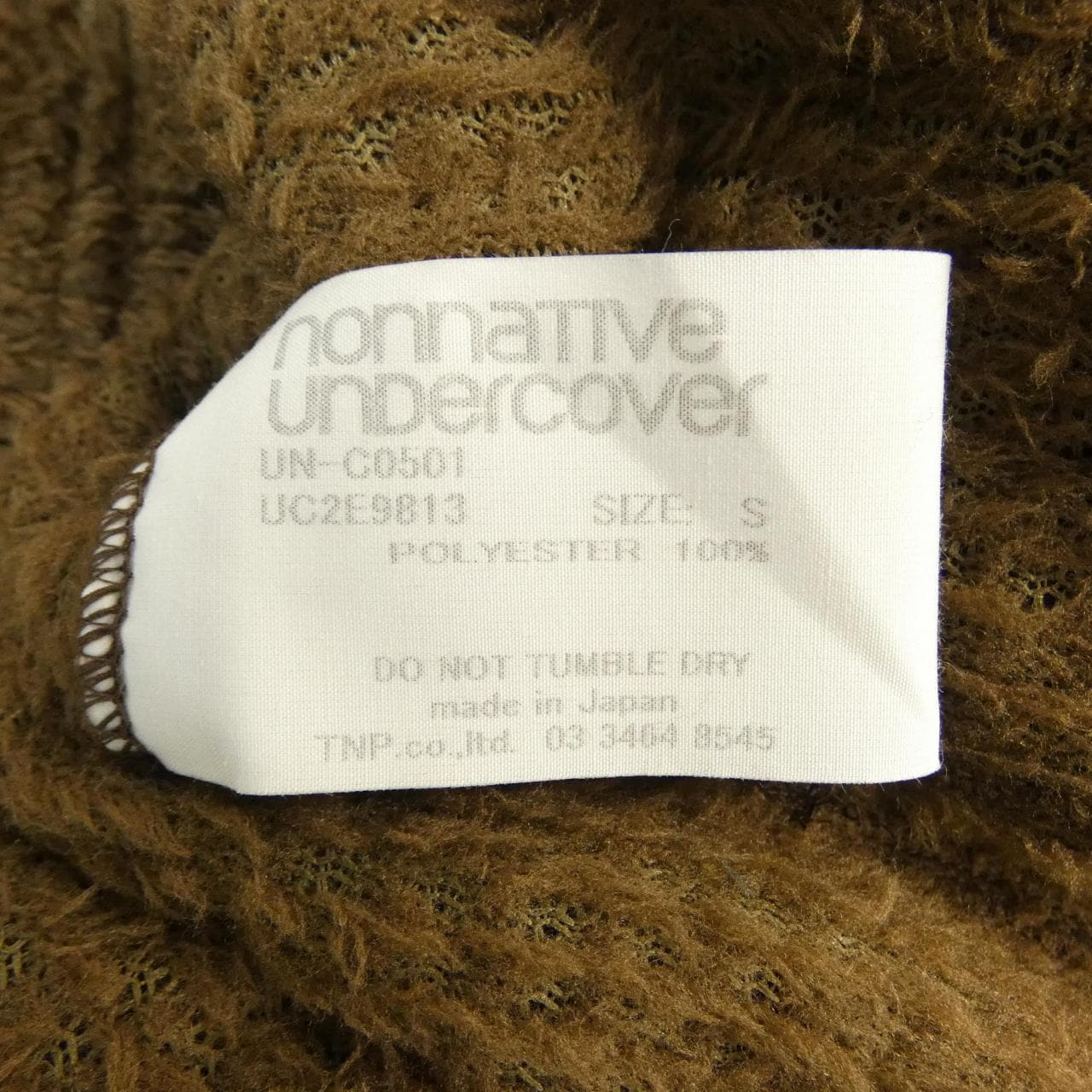 ノンネイティブ NONNATIVE UN-C0501 トップス