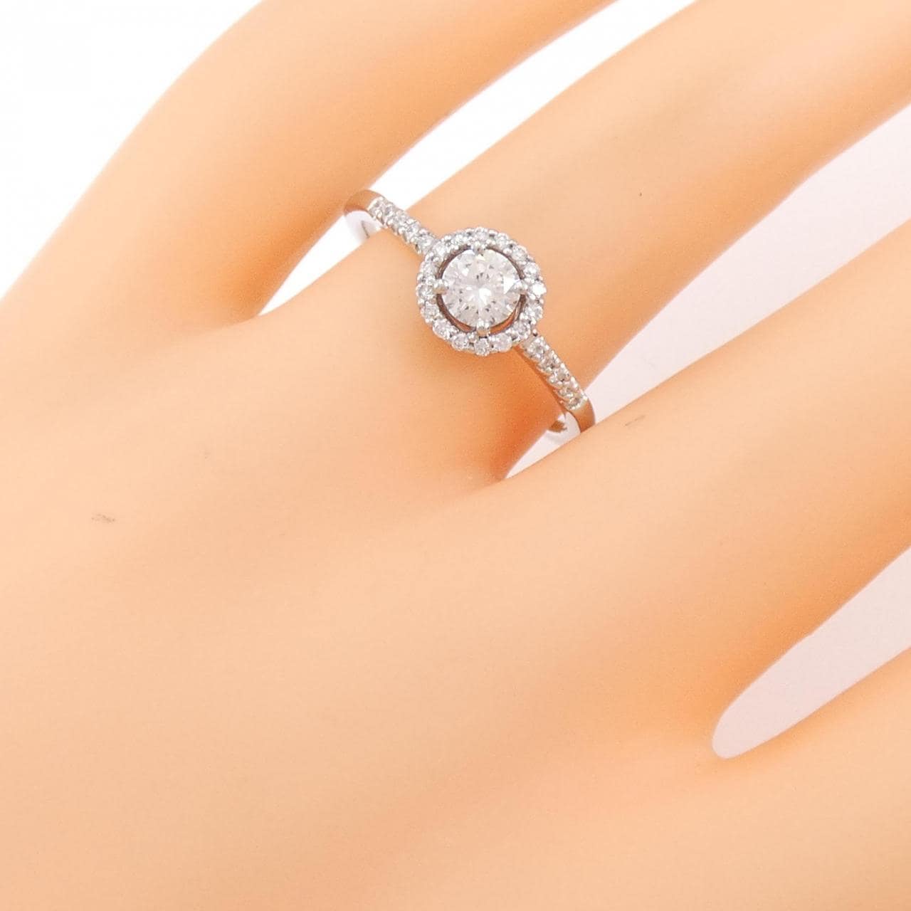 PT ダイヤモンド リング 0.31CT