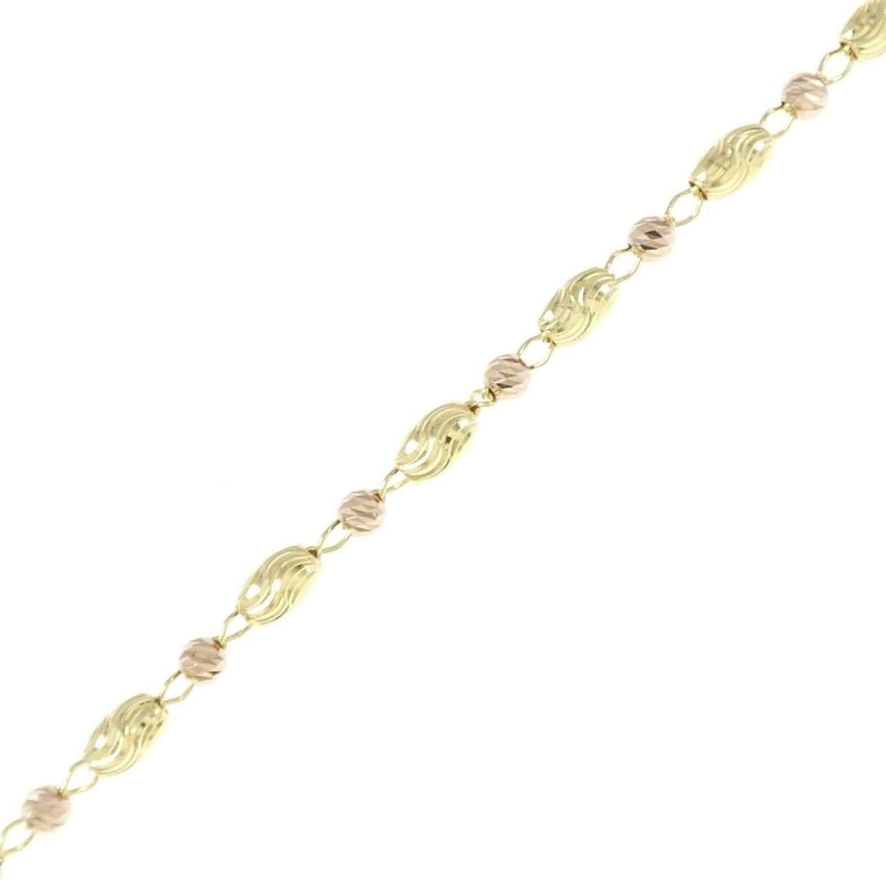 K18YG/K18PG bracelet