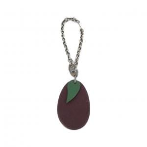 エルメス PRUNE フルーツ ポルト クレ 027894CA キーホルダー