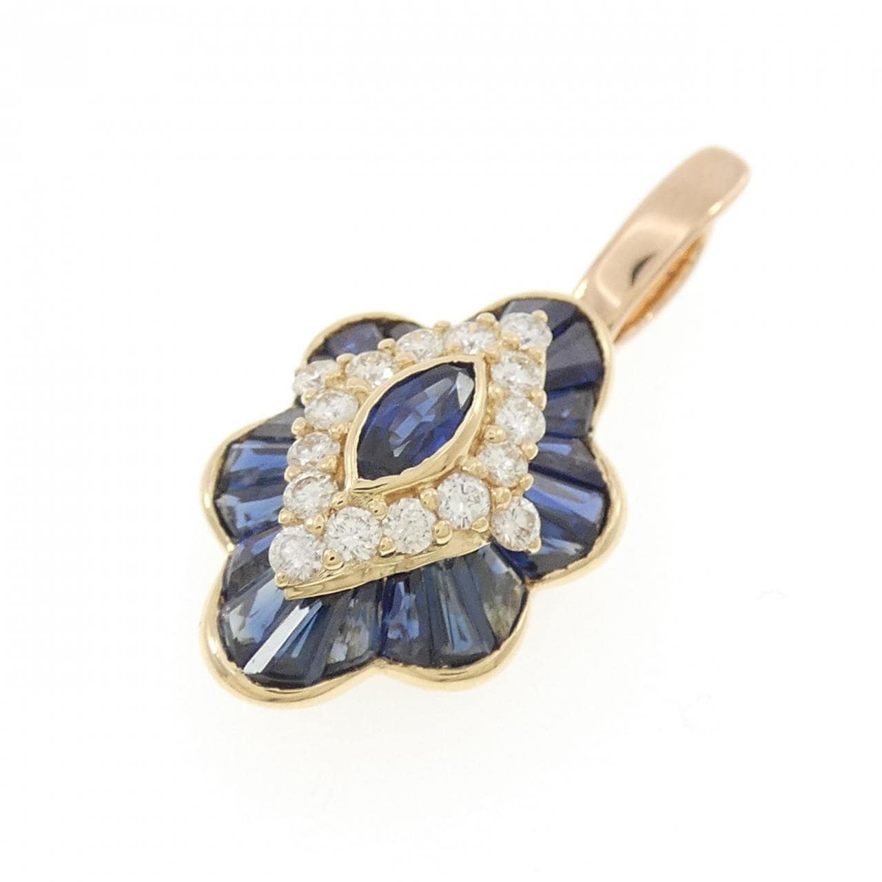 18KYG サファイヤ リング 2.47CT