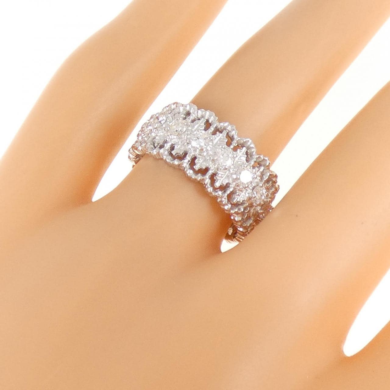 PT900 ダイヤモンド リング 0.38CT