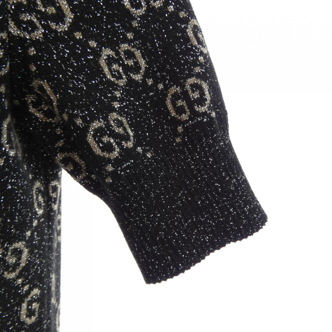 グッチ GUCCI ラメGGジャカード ポロドレス 678437 XKB54 ワンピース