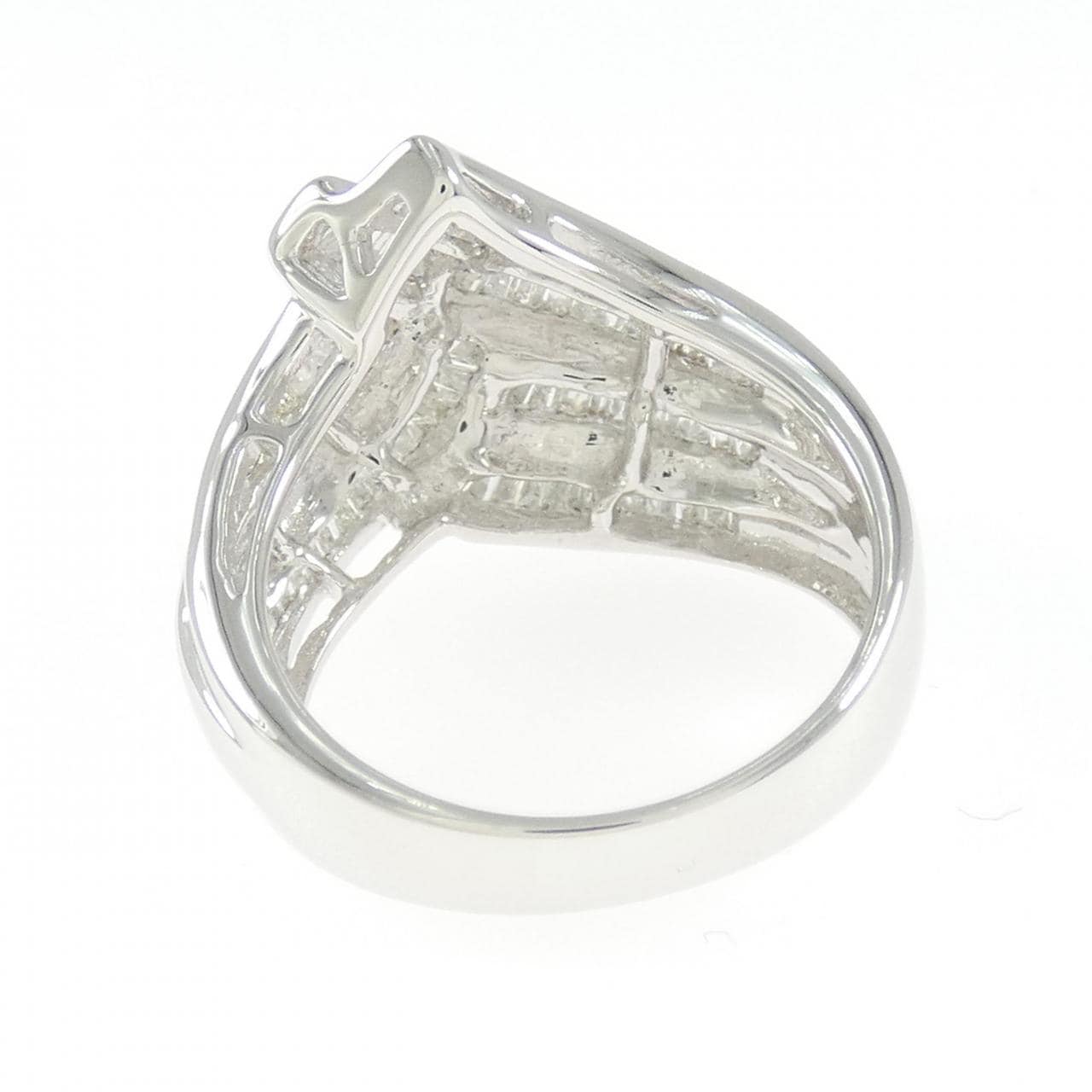 K18WG ダイヤモンド リング 1.00CT