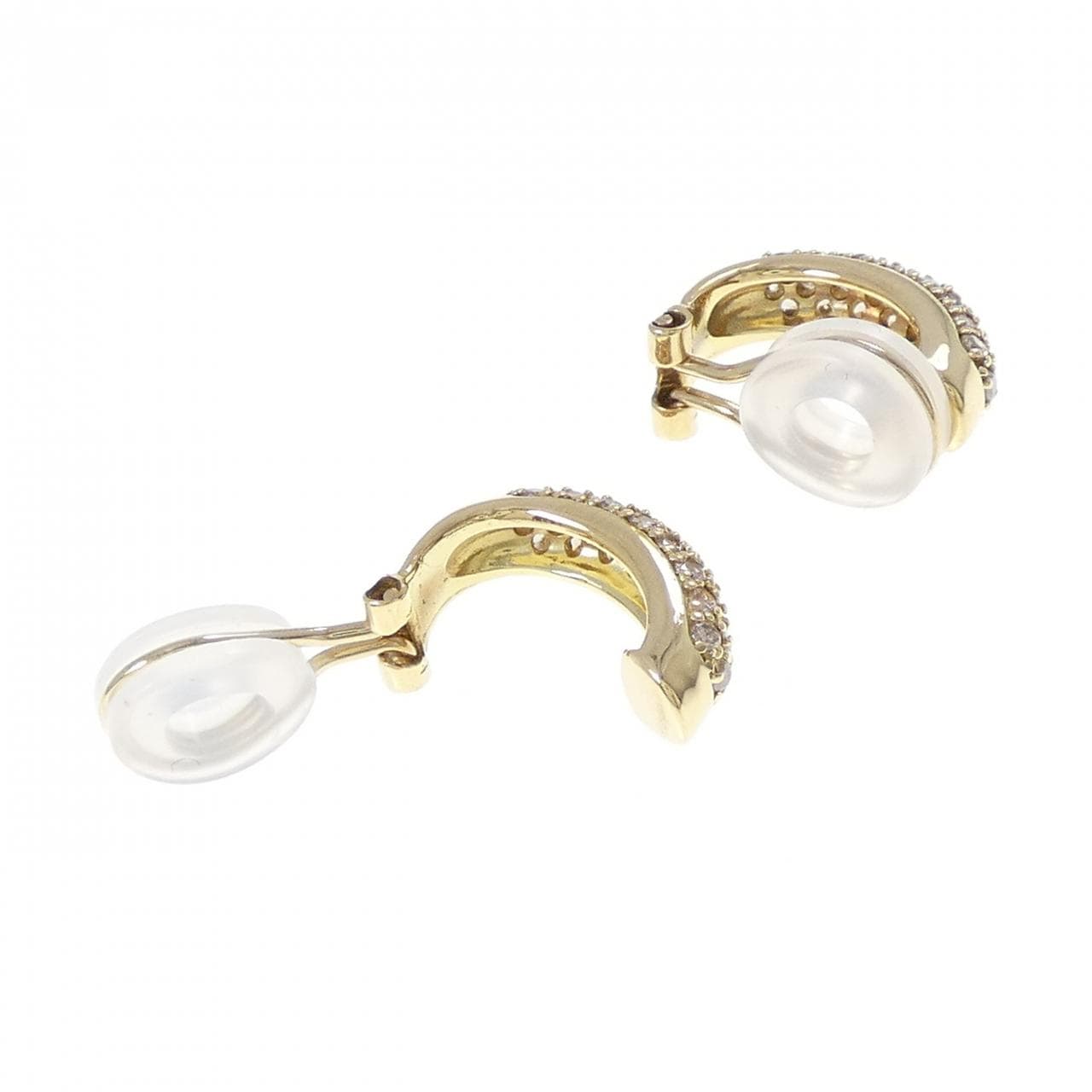 K18YG ダイヤモンド イヤリング 0.50CT