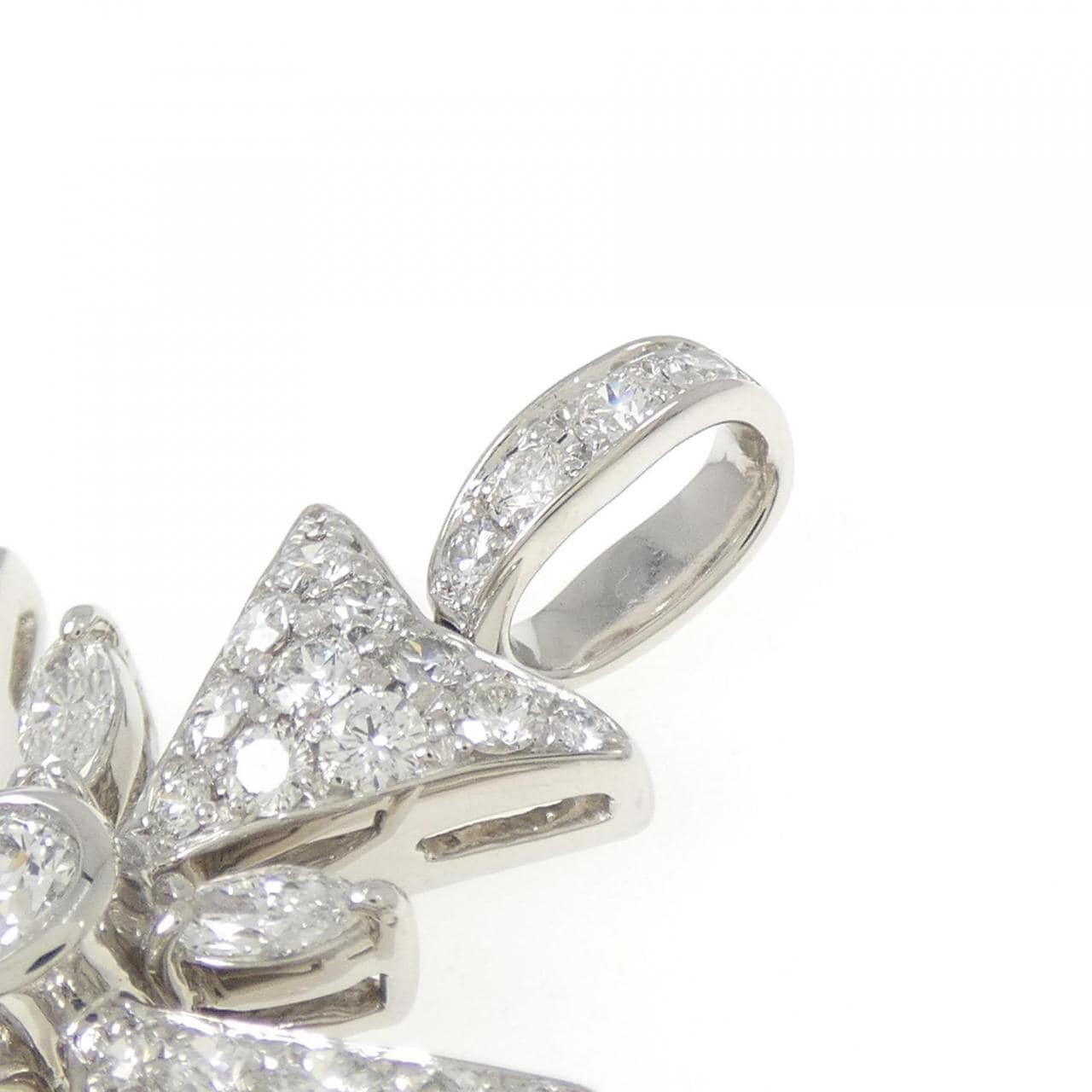 PT900 ダイヤモンド ペンダント 0.302CT