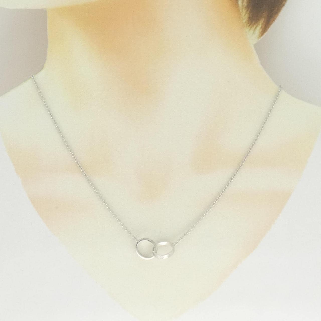 カルティエ ベビーラブ ネックレス