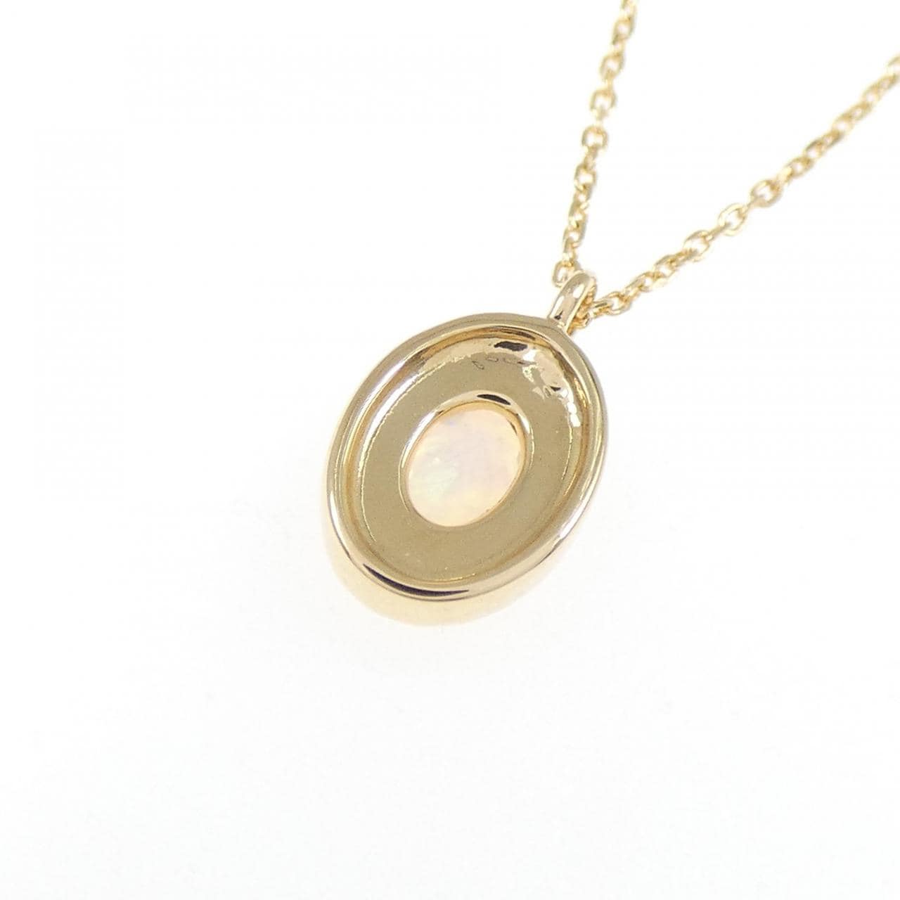 K18YG オパール ネックレス