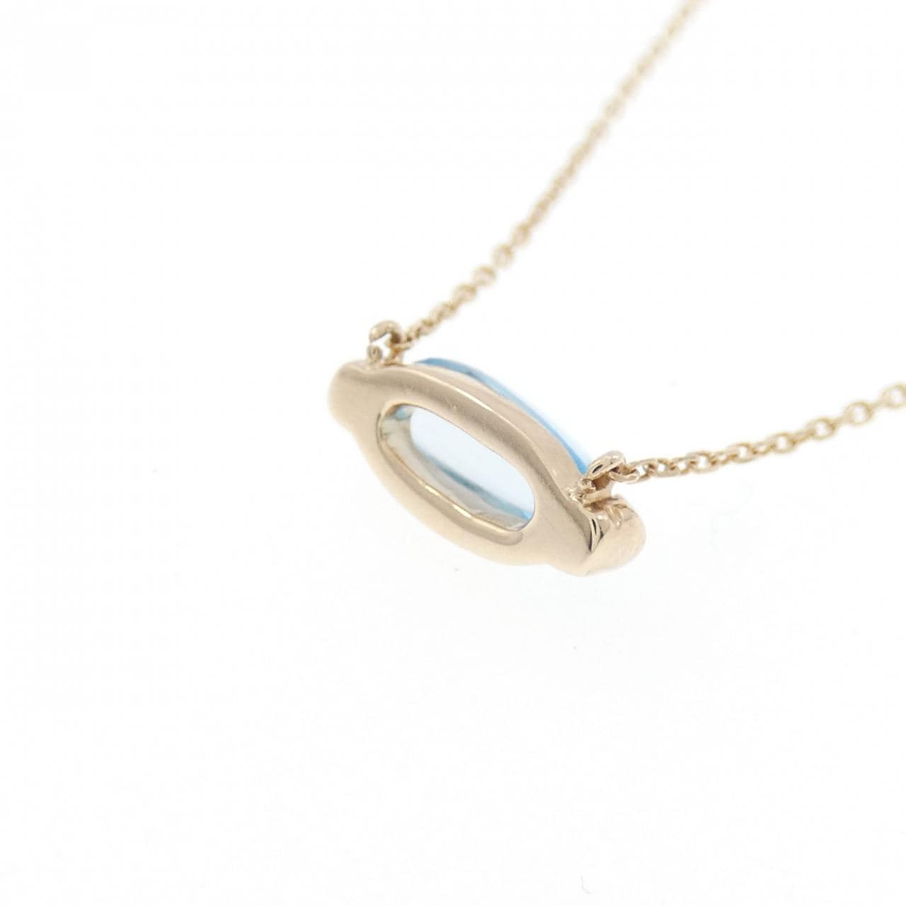 K10YG ブルートパーズ ネックレス