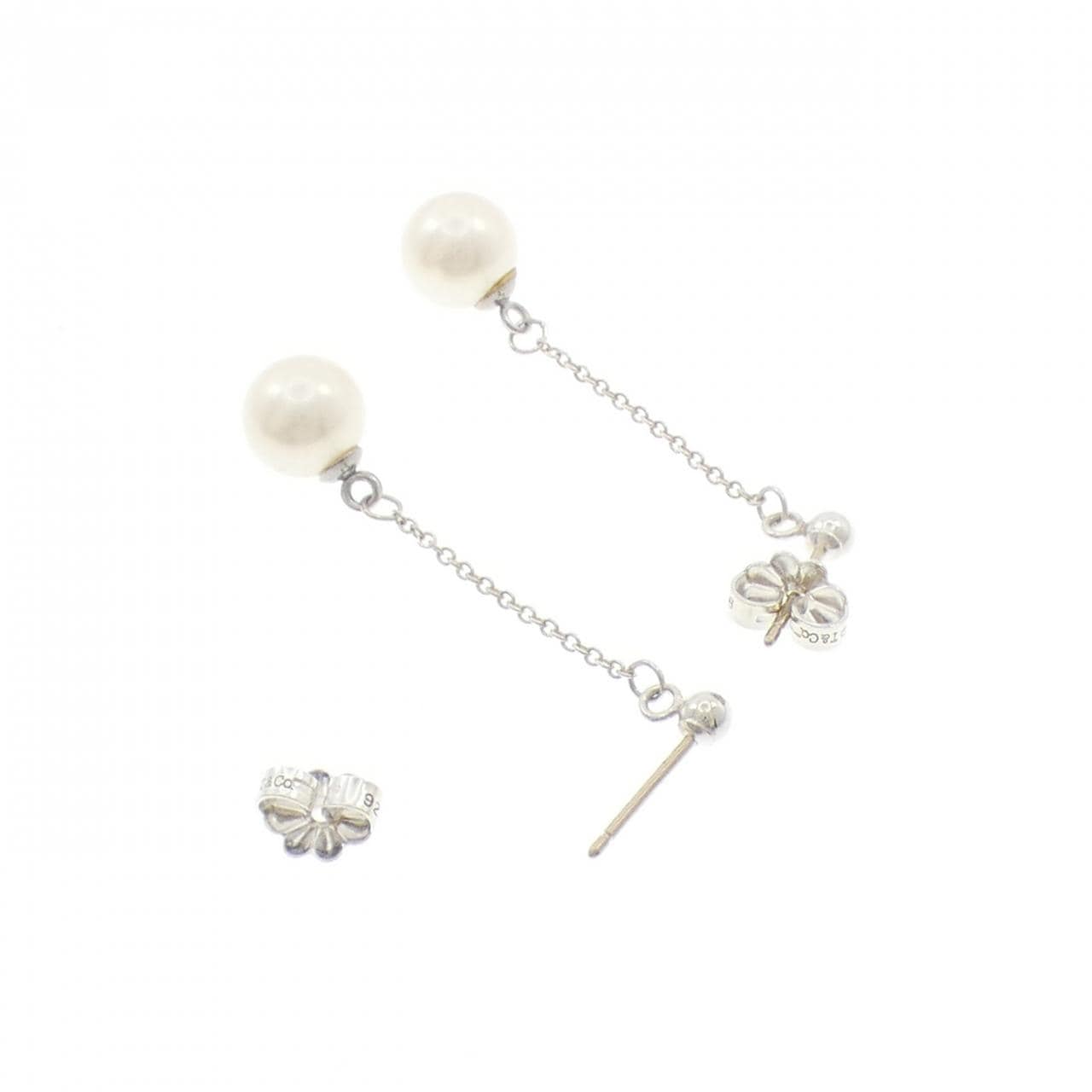 ティファニー ドロップ ピアス 7.3mm