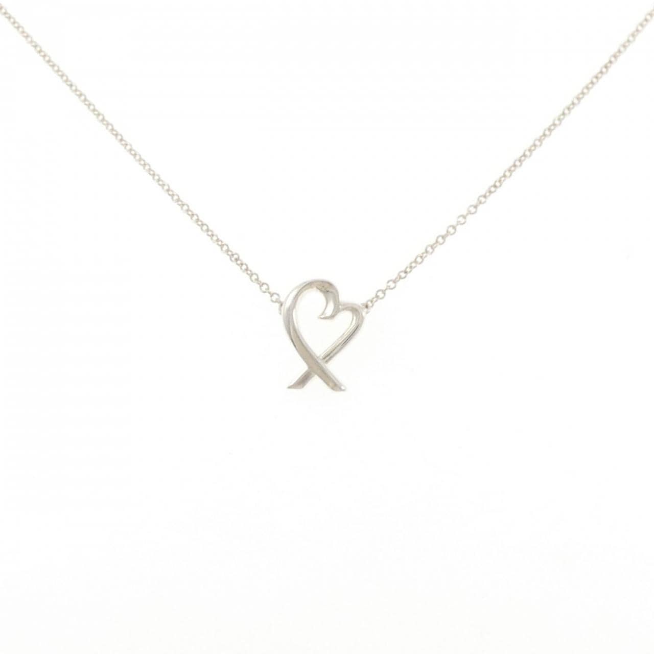TIFFANY loving heart mini necklace